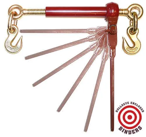 Folding Handle Enclosed Ratchet Binders