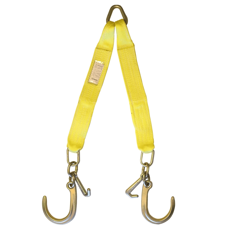 Nylon V Bridle with J Hooks & Mini J Hooks 8″
